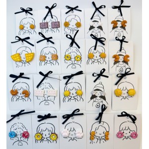 礦香石耳環 礦香石耳環